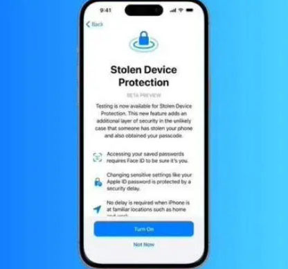 新华苹果授权维修店分享被盗设备保护功能开启方法