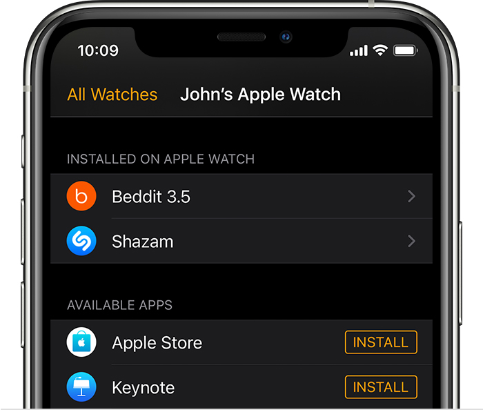 新华苹果手机维修分享如何在 Apple Watch 上下载应用 